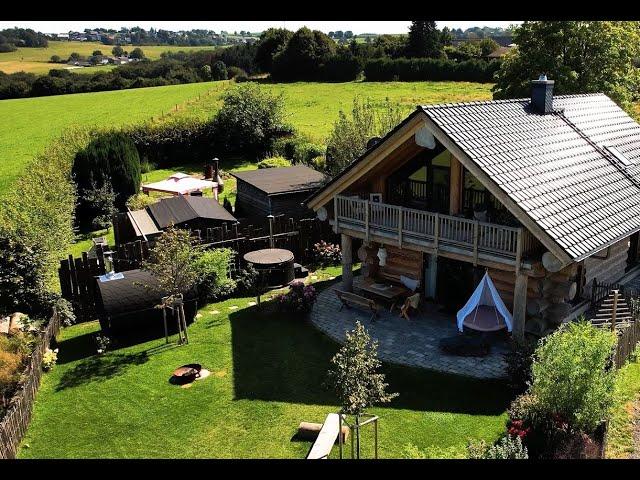 Naturstammhaus "Wiesen Chalet" - Ferienhaus von der eb-Haus GmbH