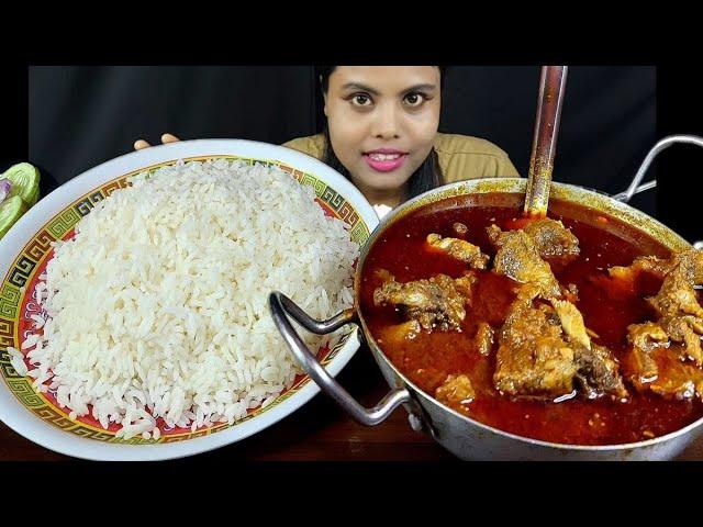 Eating Show Spicy Oily Mutton Curry With Rice Asmr Eating Mutton Mukbang Eating Video Food Challenge