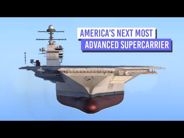 US Navy Unveils Next Ford-Class Nuclear-Powered Super Aircraft Carrier