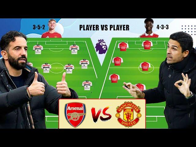 Arsenal vs Manchester United: AMORIM'S PERFECT GAMEPLAN vs Arterta Arsenal ~ Lineups | EPL 2024/25