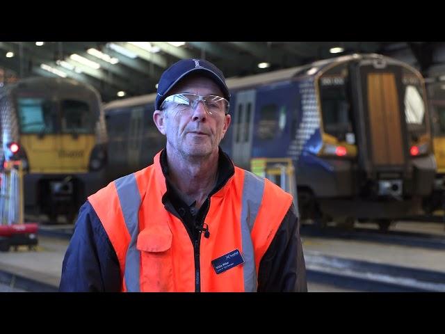 ScotRail trains and winter weather