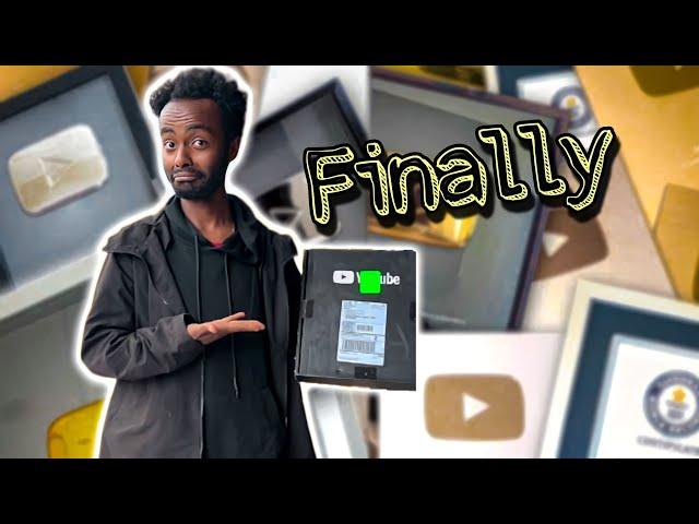 የ Ale Tube 100K PLAY BUTTON AWARD ተቀበልን