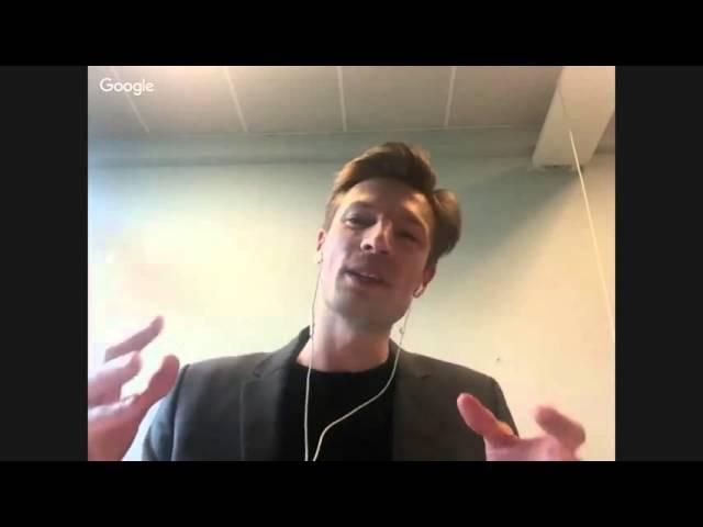 Eric Edmeades interviewed by Asger Lindholdt on public speaking and personal development