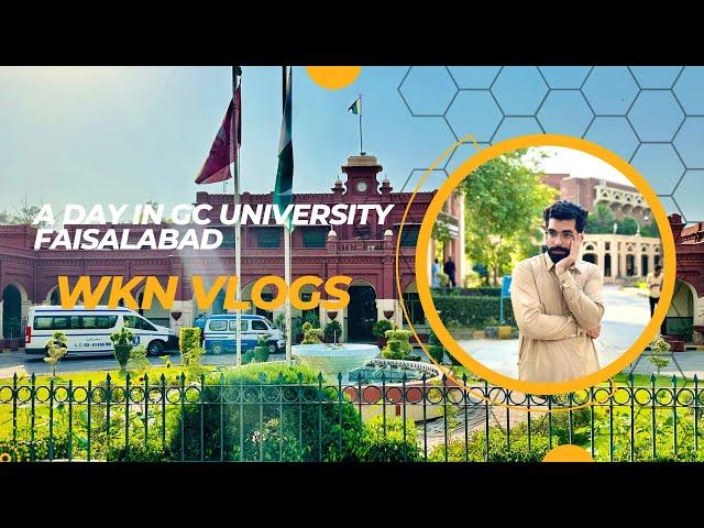 A day in GC University Faisalabad‍| Thug life of University 