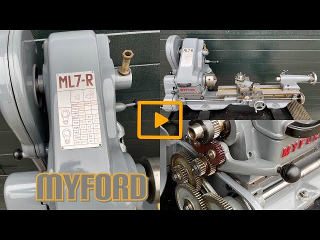 Myford ML7-R Lathe Lots of Accessoires Drehmaschine