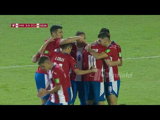 Fecha 17 - Eliminatorias Qatar 2022 - Paraguay 3:0 Ecuador - Miguel Almirón (PAR)