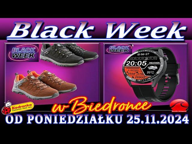 𝐁𝐈𝐄𝐃𝐑𝐎𝐍𝐊𝐀  Nowa Oferta Promocyjna Od Poniedziałku 25.11.2024 | Mega Okazje w Biedronce na Black Week