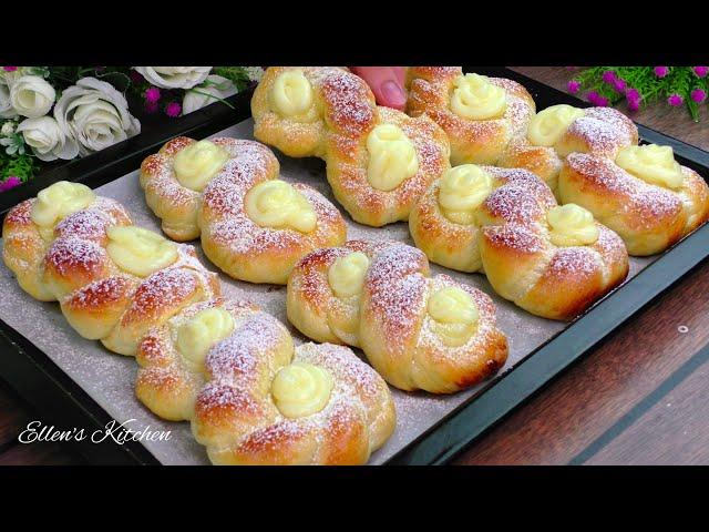 If you have flour, milk and eggs! Make these fluffy buns