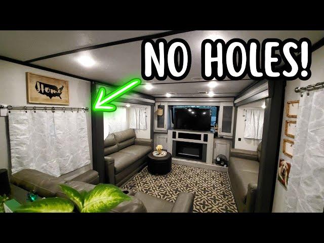 Easy RV Curtain Ideas: No-Sew, No Holes, Budget-Friendly!