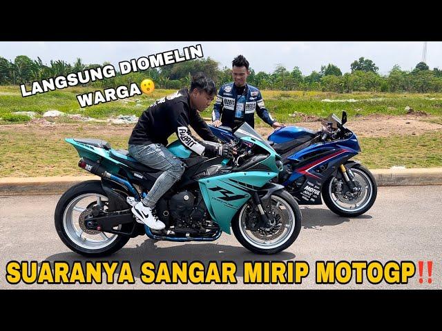 GILA SUARA YAMAHA R1 PASANG LAUNCH CONTROL‼️ADU SUARA YAMAHA R1 DAN R6