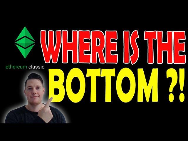 Where is the Bottom for Ethereum Classic │ MORE Pain Coming to ETC ️ Must Watch Video