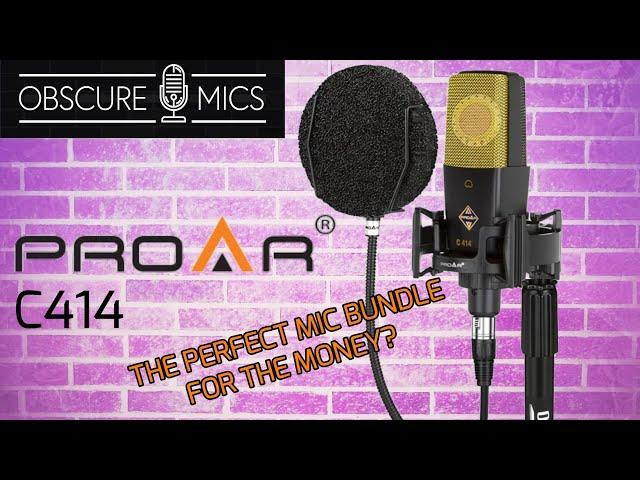 One Of The Best Condenser Microphone Deals Ever?  The Proar C414 - Also Known As The Bai Fei Lei