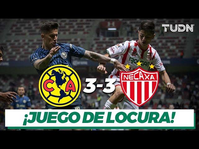 Resumen | América 3 - 3 Necaxa | Copa SKY 2022 - Copa Sky 2022 - Jornada 1 | TUDN México