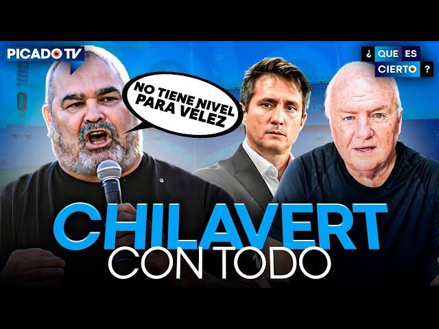 Chilavert️ con Fernando NIEMBRO " Guillermo Barros Schelotto no tiene nivel para Velez" PICADO TV
