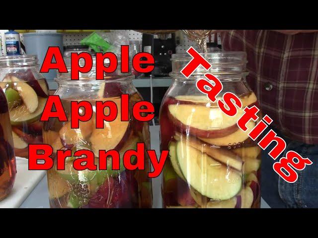 E107 Apple Apple Brandy Tasting