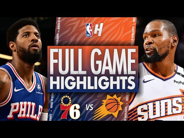 Philadelphia 76ers vs Phoenix Suns - Full Game Highlights | November 4, 2024-25 NBA Season