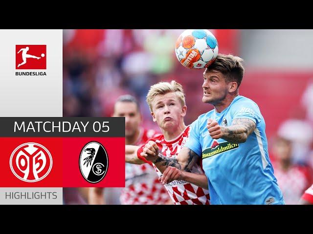 1. FSV Mainz 05 - SC Freiburg 0-0 | Highlights | Matchday 5 – Bundesliga 2021/22