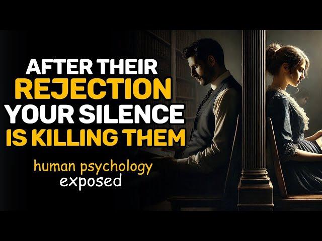Your Silence After their Rejection is Killing Them | Stoicism