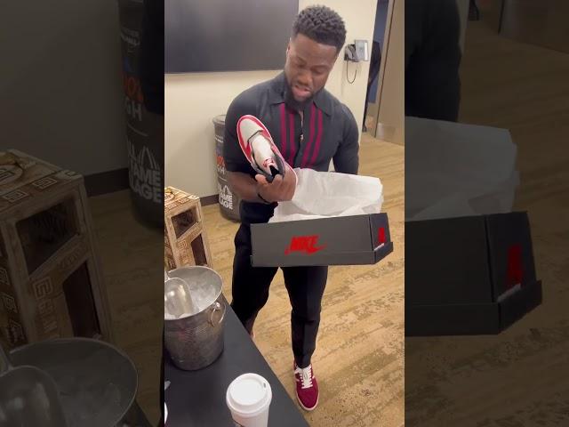 Kevin Hart Reacts To The New Unreleased Jordan 1 Spider-Man! #jordan #2023 #jordan4 #jordan4sb #nike