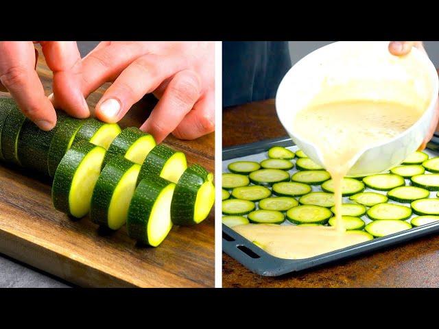 5 RICETTE con le zucchine che NON ANNOIANO MAI!