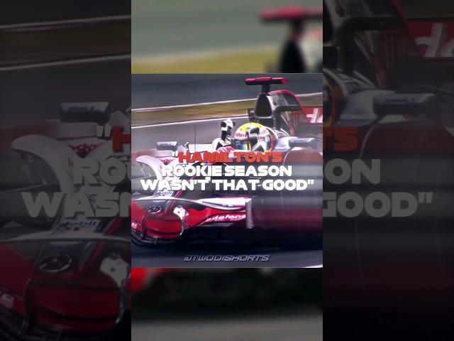 "Hamilton's Rookie Season Wasn't That Good" #formula1 #edit