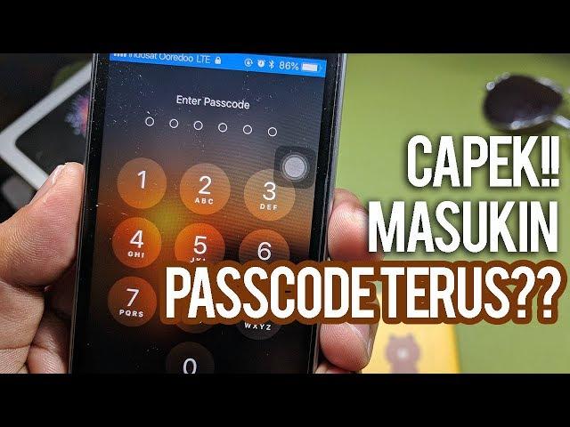 CARA MENONAKTIFKAN PASSCODE LOCK (PASSWORD) DI IPHONE