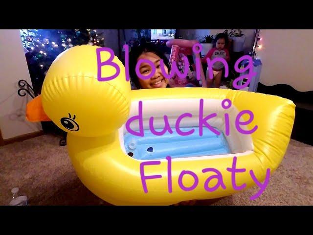 Blowing Pool ducky  floaty #blowing #ducky #floaty #BlowDucky @Marie Torres 35