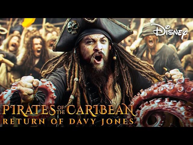 PIRATES OF THE CARIBBEAN 6: Return Of Davy Jones Teaser (2025) With Johnny Depp & Margot Robbie