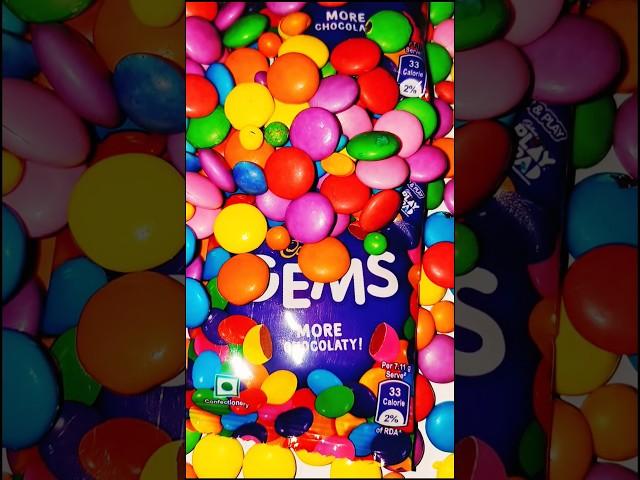 | Big collection of Cadbury gems |  #hedaoosnackunpack #candy #cadburygems #asmrsnacks #viralshorts