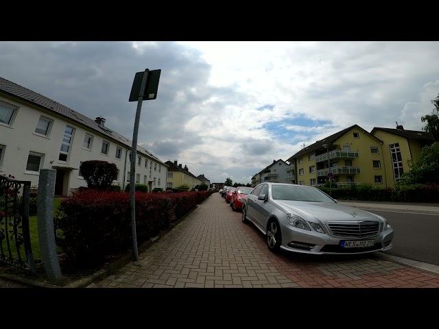 A walk through the beautiful town of Rheinberg. Germany.