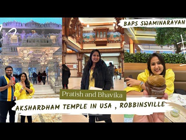 Akshardham Temple in Robbinsville, New Jersey , USA | Swaminarayan BAPS | Hindu Temple in America