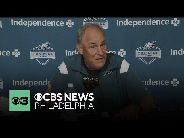 Eagles press conference: Vic Fangio on defensive scheme, James Bradberry and Bryce Huff