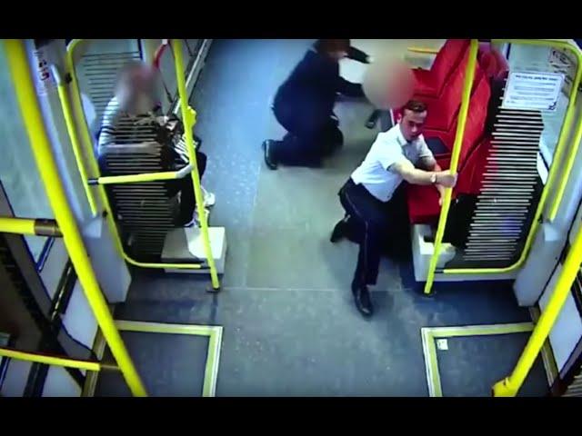 Polish train conductor warns passengers seconds before crash