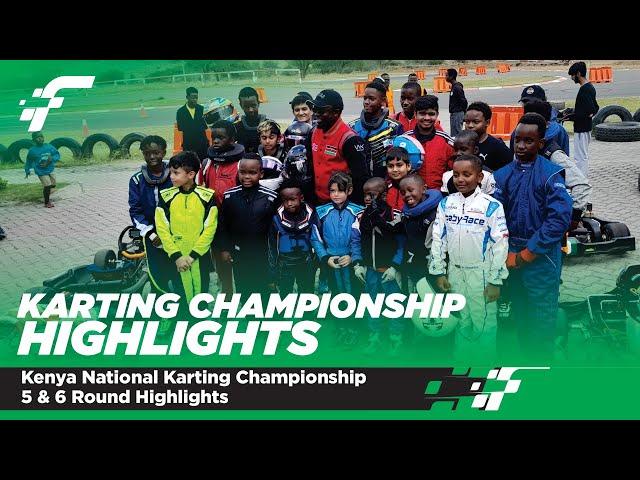 Kenya National Karting Championship 2023. Round 5 & 6 Highlights #karting