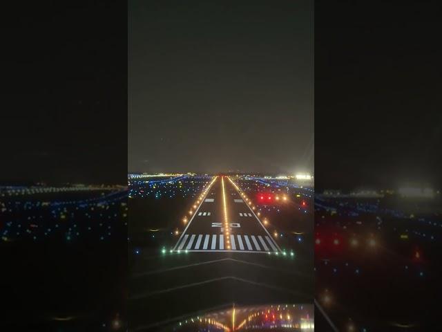 Night Landing Cessna C172 at BNA Nashville International Airport #cessna