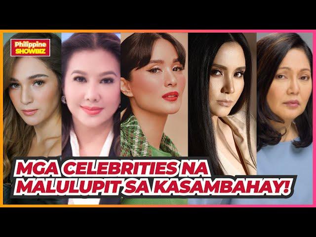 MGA SIKAT NA CELEBRITIES NA MALULUPIT SA KASAMBAHAY!