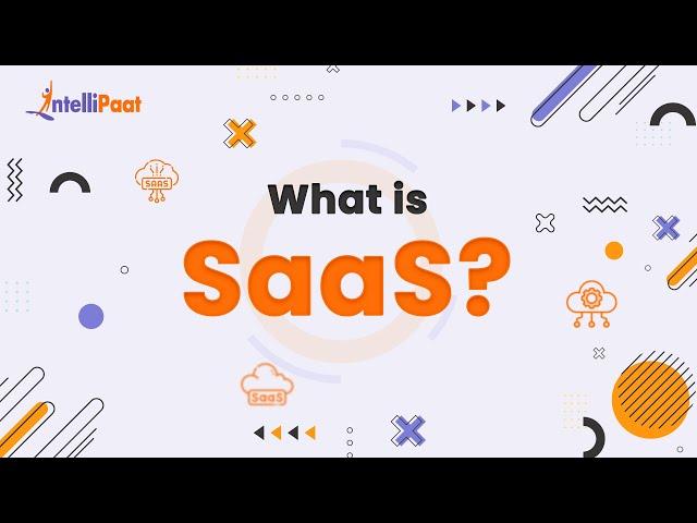 What is SaaS | Software as a Service Explained in 3-minutes | Cloud Computing | Intellipaat