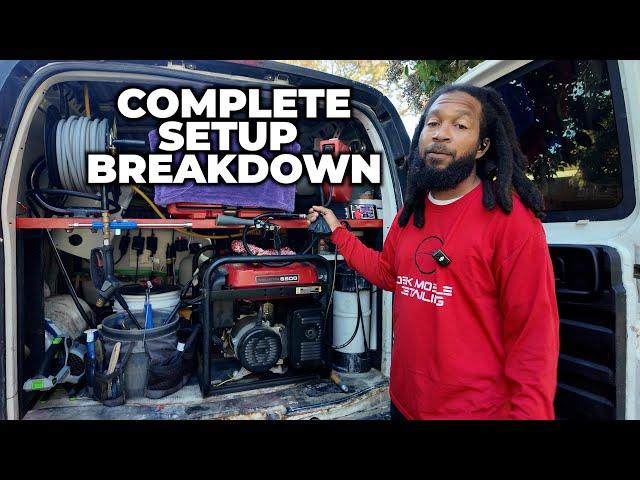 My Entire Detailing Setup Broken Down - D.B.K Mobile Detailing