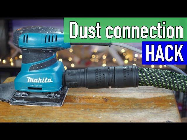 Makita - Festool dust extraction hack - simple and cheap