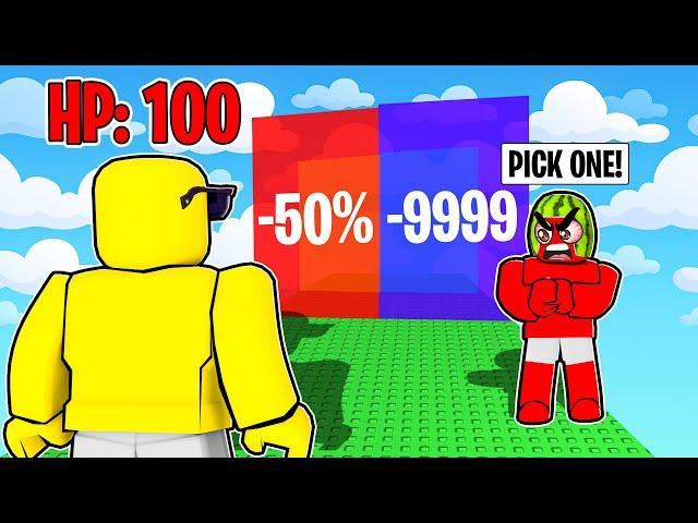 Roblox BUT Every Second You Get +1 HP