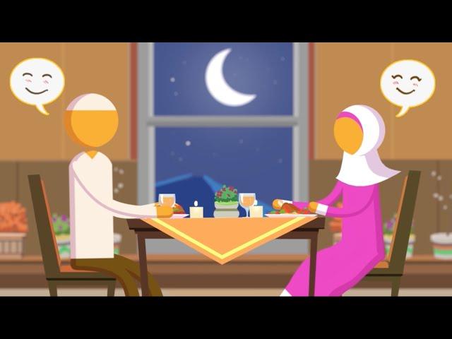 [Animation - 4/6] Habits of Happy Productive Muslim Couples: They are grateful to one another