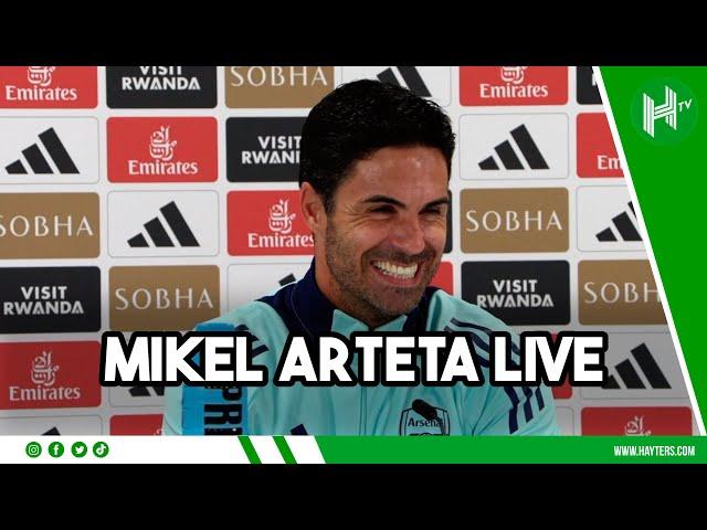 LIVE | Mikel Arteta's press conference ahead of Manchester United