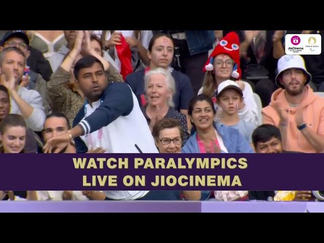 Navdeep in Javelin Throw Final | Paralympics Javelin Highlights | JioCinema