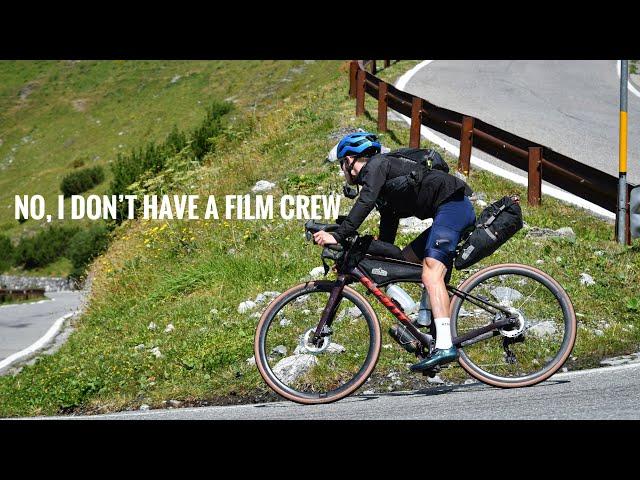 GoPro, Iphone and a DJI drone: How I film my solo bikepacking videos