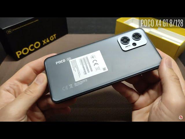 Xiaomi Poco X4 GT Unboxing  Black  4K UHD