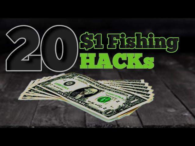 20 1 dollar fishing Hacks