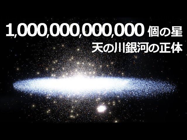 Let’s look at the Milky Way galaxy in which one trillion celestial bodies exist. 【JST Gogo Shogo】