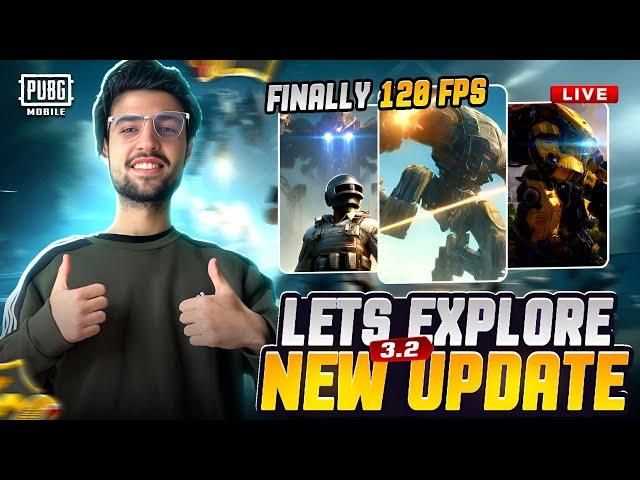 Finally Pubg 3.2 Update Live | Pubg New Update 3.2 | Pubg Update 3.2 | Mecha Fusion Theme Mode