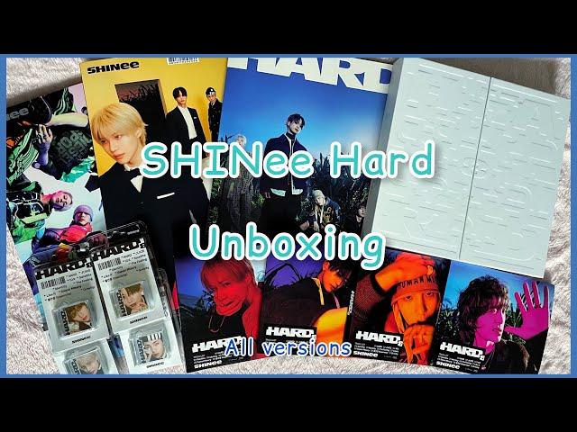  Распаковка SHINee Hard  все версии 