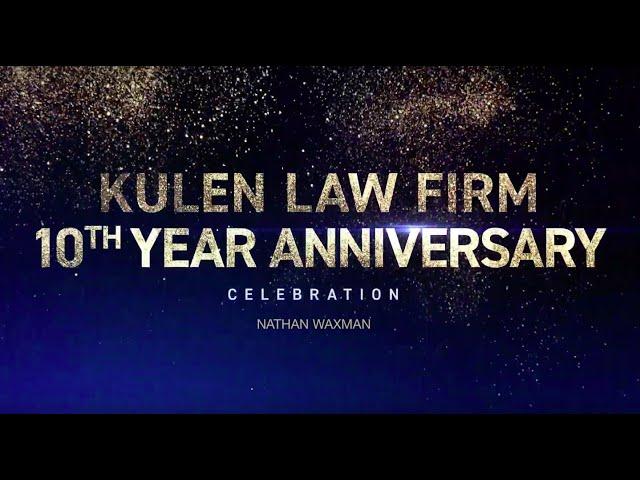 Kulen Law Firm 10th Anniversary - Nathan Waxman